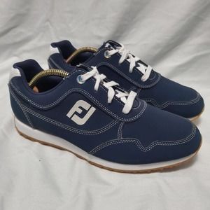 FootJoy Navy Blue 'Sport Retro Woman's Shoes' Sz 8.5